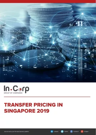 Transfer Pricing in Singapore 2019 | InCorp Global Pte. Ltd.