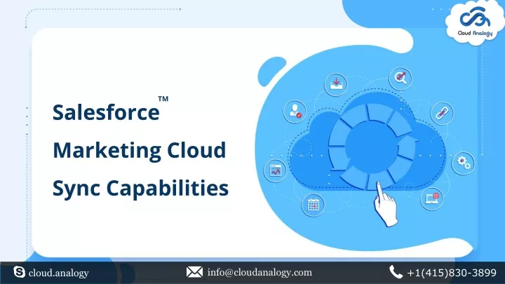 salesforce marketing cloud sync capabilities