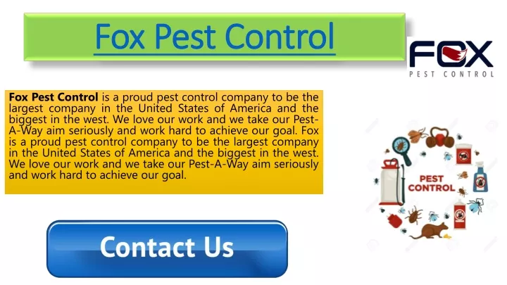 fox fox pest control pest control