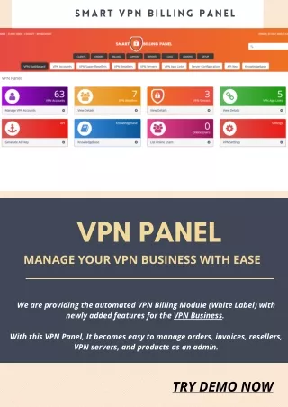 smart vpn billing panel