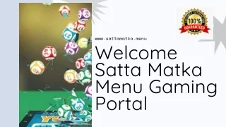 www sattamatka menu