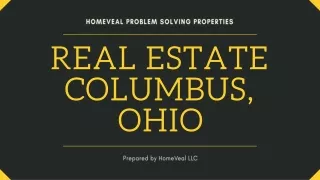 Real Estate Services in Columbus, Ohio