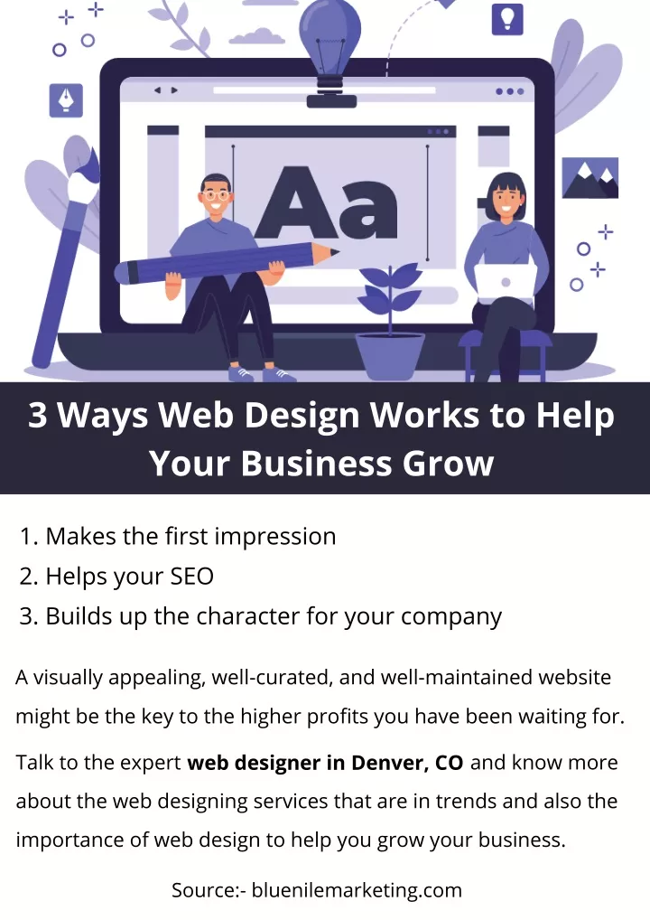 3 ways web design works to help your business grow