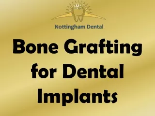 bone grafting for dental implants