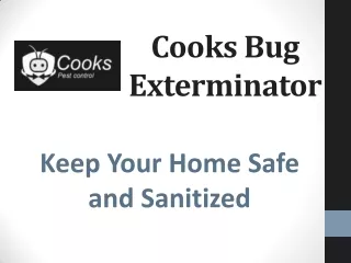 cooks bug exterminator