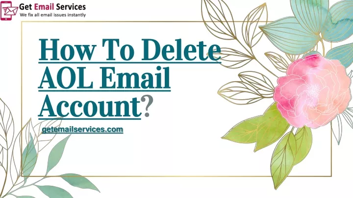 how to delete how to delete aol email aol email