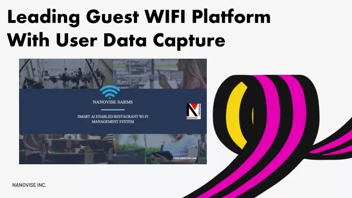 leading guest wifi platform with user data capture