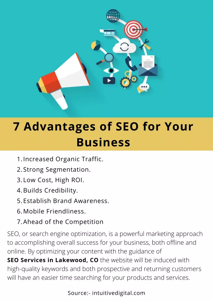 7 advantages of seo for your business