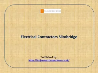 Electrical Contractors Slimbridge