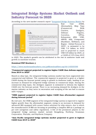 according to the new market research report