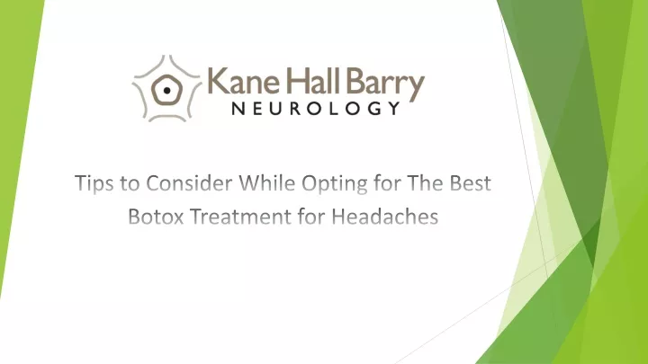 tips to consider while opting for the best botox treatment for headaches