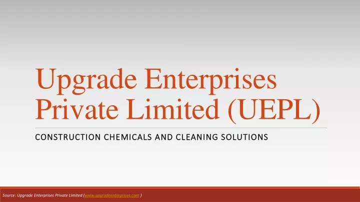 upgrade enterprises private limited uepl