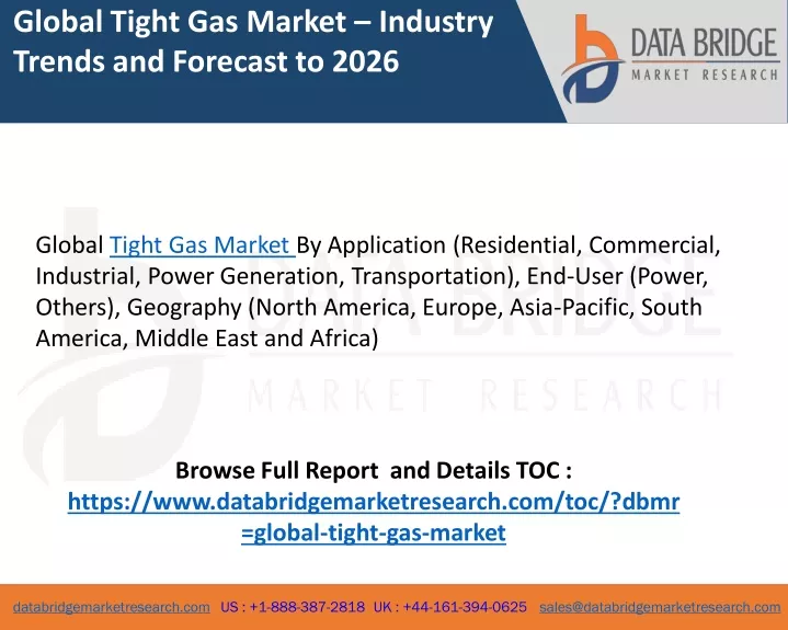 global tight gas market industry trends