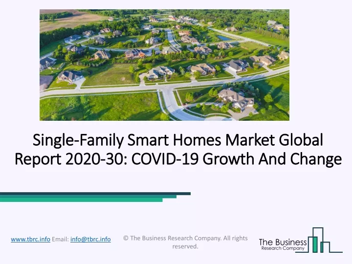 single family smart homes market global report 2020 30 covid 19 growth and change