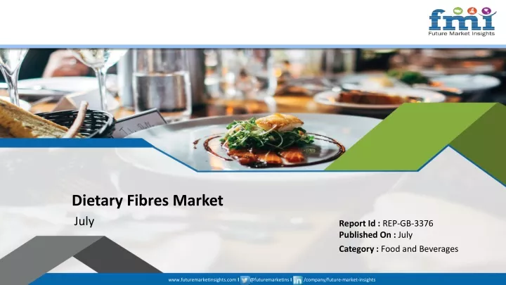dietary fibres market july