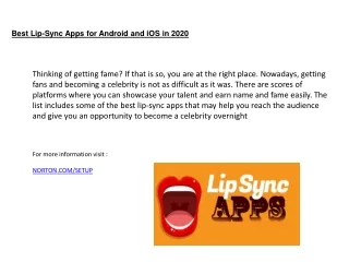 best lip sync apps for android and ios in 2020