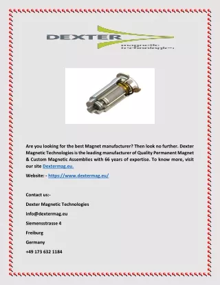 are you looking for the best magnet manufacturer