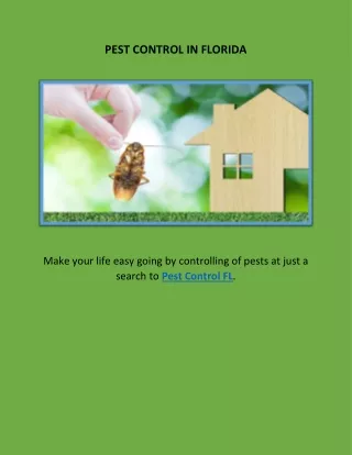 pest control in florida