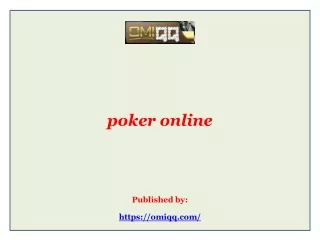 poker online