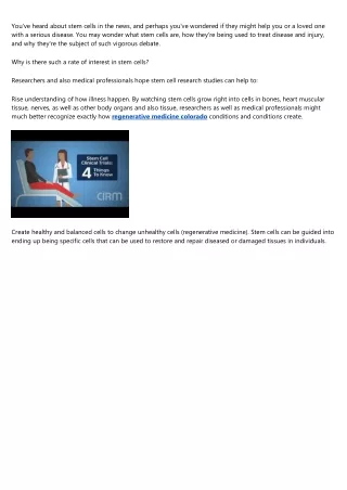 you ve heard about stem cells in the news