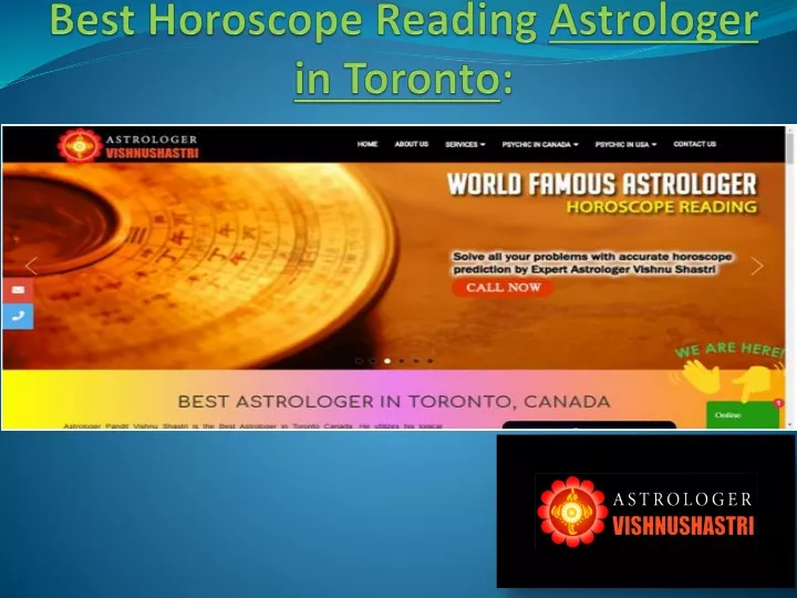 best horoscope reading astrologer in toronto