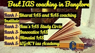 Top IAS coaching centres in Banglore