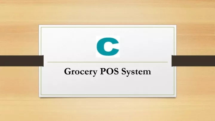 grocery pos system
