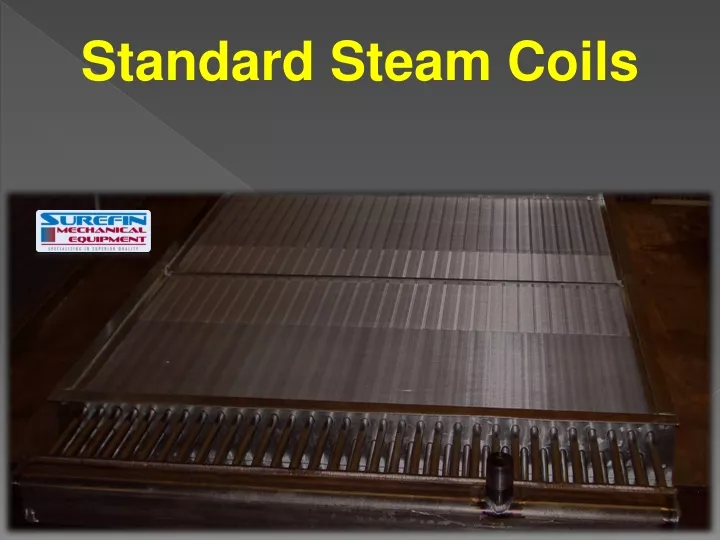 standard steam coils