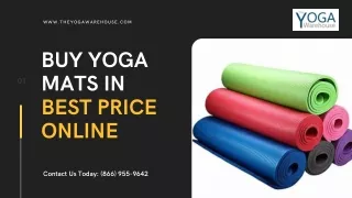 Buy Yoga Mats in Best Price Online - The Yoga Warehouse