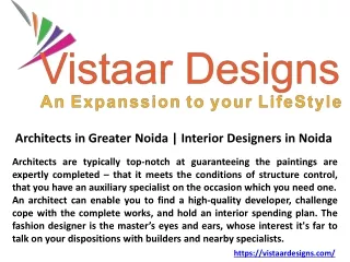 Architects in Greater Greater Noida