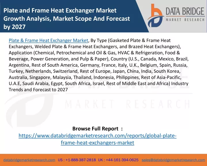 plate and frame heat exchanger market growth