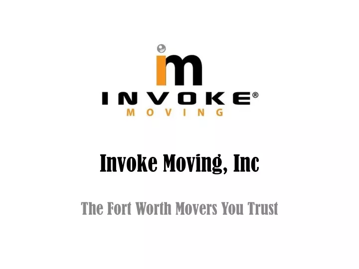 invoke moving inc