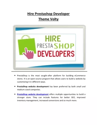 Template Design and Development | Theme Volty