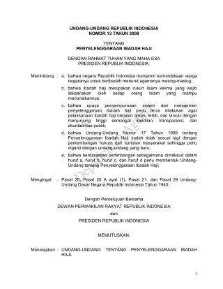 undang undang republik indonesia nomor 13 tahun