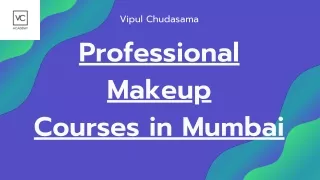 Professional Makeup Courses in Mumbai- Vipul Chudasama