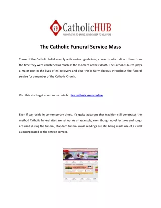Catholic Television Network - CatholicHUB