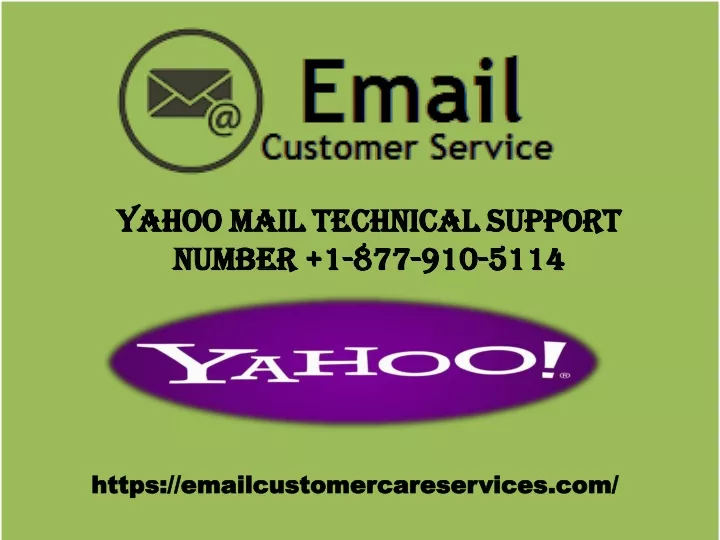yahoo mail technical support number 1 877 910 5114