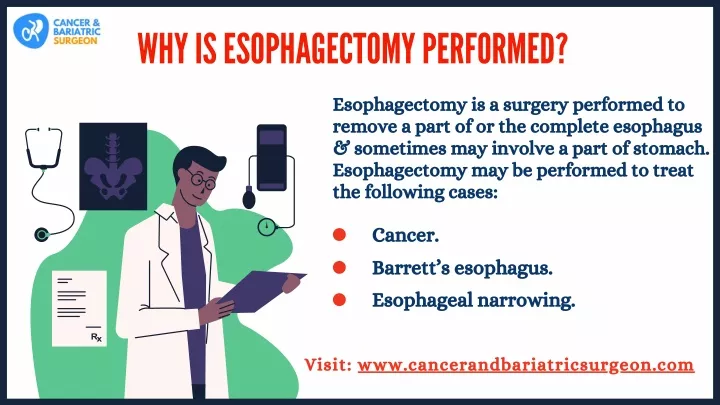 why is esoph a gectomy performed