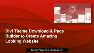 Divi Theme Download & Page Builder to Create Amazing Looking Website