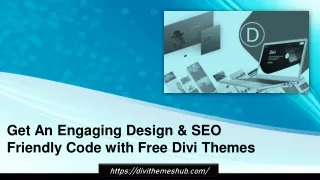 Get An Engaging Design & SEO Friendly Code with Free Divi Themes