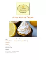 Orange Meringue Cupcake - slide 1