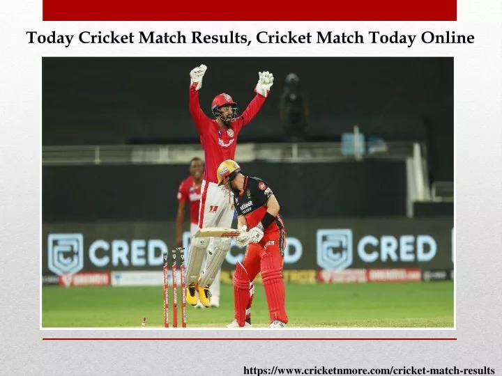 today cricket match results cricket match today