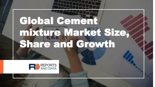 global cement mixture market size share and growth