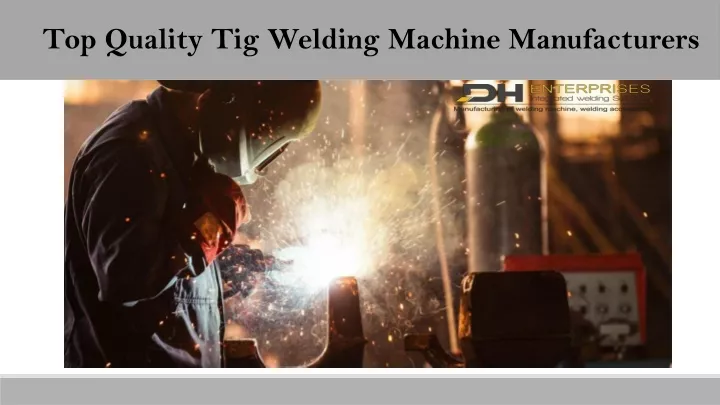 top quality tig welding machine manufacturers
