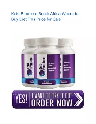 Keto Premiere South Africa Where to Buy Diet Pills Price for Sale