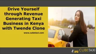 Taxi Business in Kenya with Twende Clone