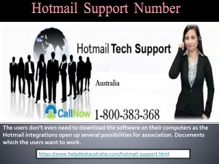 Hotmail Support Phone Number Australia- For Security issues