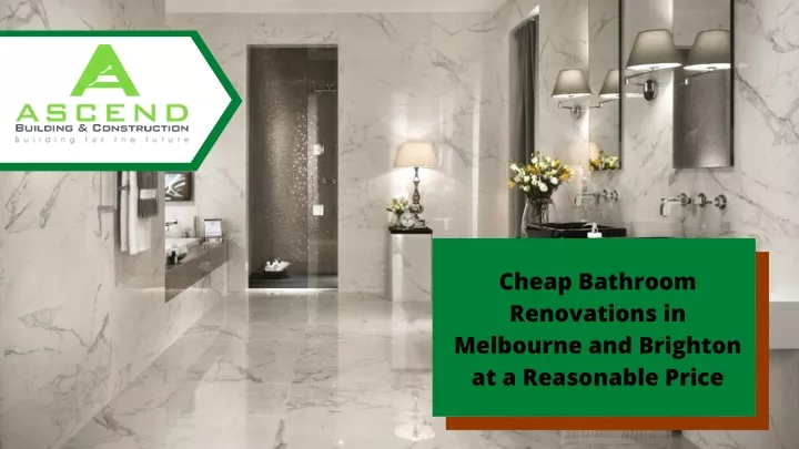 cheap bathroom renovations in melbourne