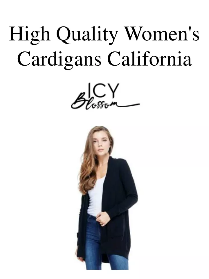 high quality women s cardigans california
