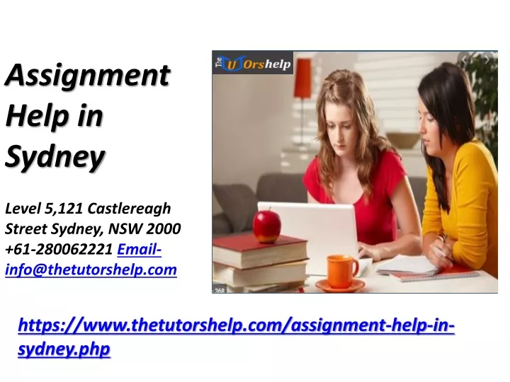 assignment help in sydney